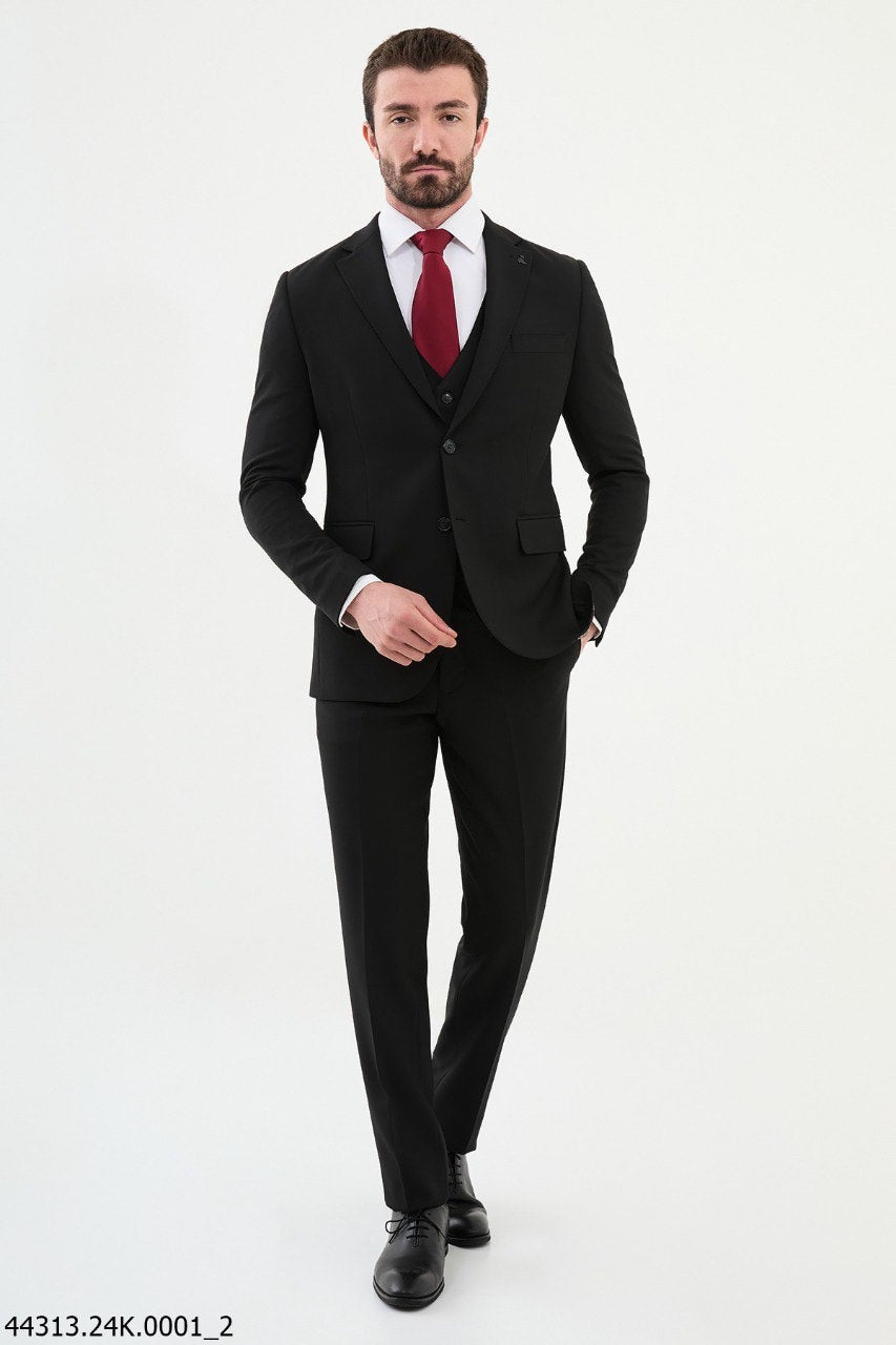 Black Slim Suit