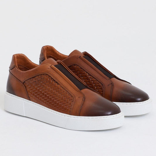 Tan Shaded Sneakers-S167
